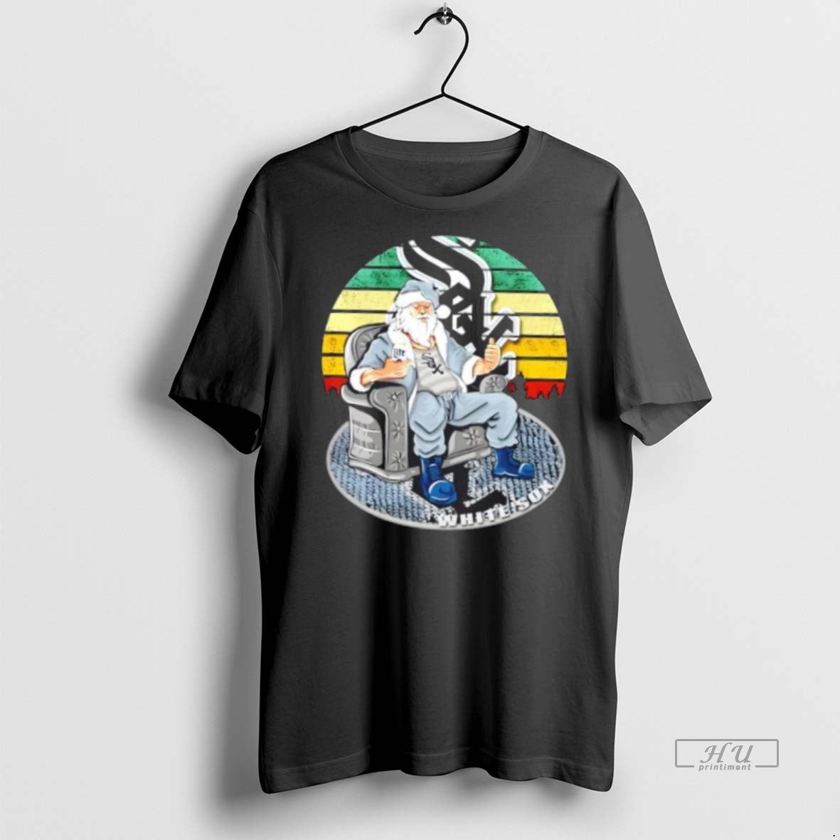 Officials Chicago White Sox X Santa Claus Christmas Vintage Premium Tee Shirt Sweater