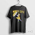 Officials Chicago Windy City Morton Salt Girl T Shirt Sweater