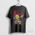 Officials Chick Fil A Logo X Grinch Dabbing Light Christmas T Shirt Sweater