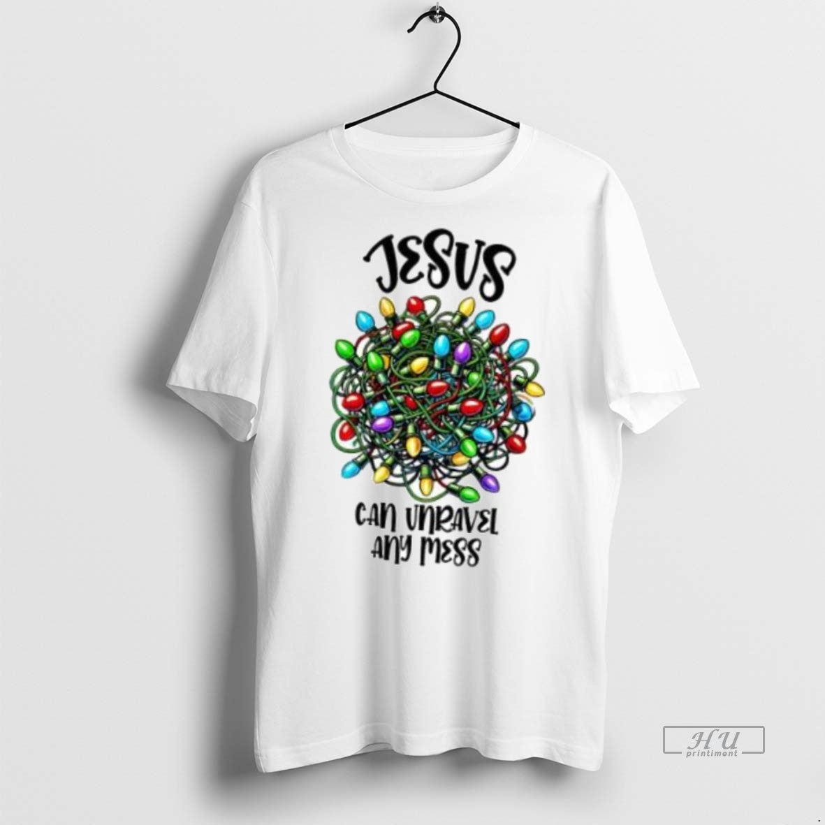 Officials Christian Jesus Can Unravel Any Mess Premium Tee Shirt Sweater