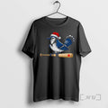 Officials Christmas Blue Jay Mascot Holiday Premium T Shirt Sweater