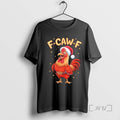 Officials Christmas F Caw F Santa Claus Chicken Tee Shirt Sweater