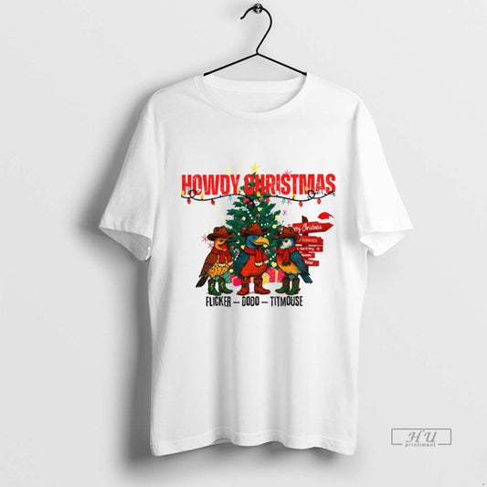 Officials Christmas Fdt Bird Anti Trump Holiday Season Flicker Dodo Titmouse Tee Shirt Sweater