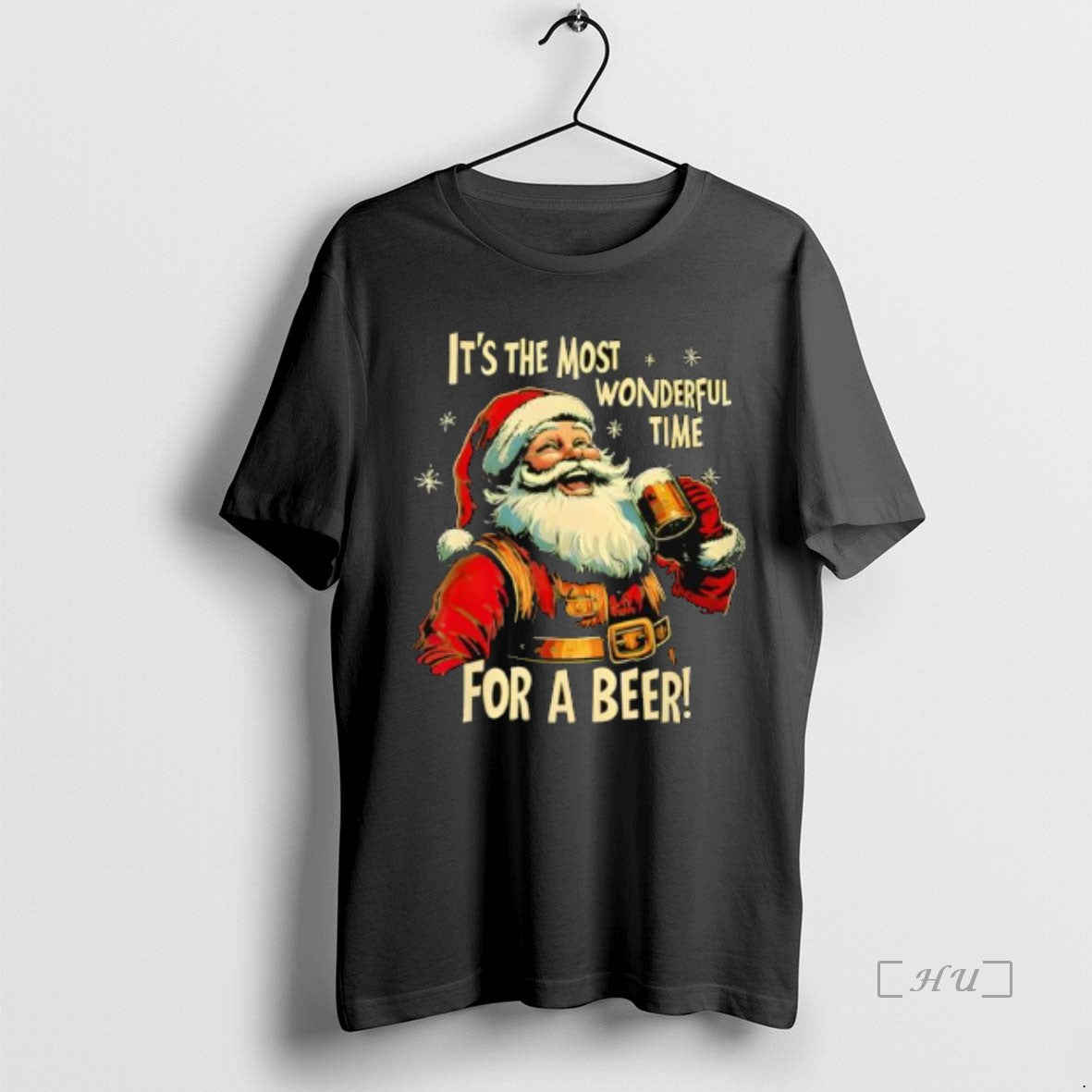 Officials Christmas Beer Drinking Santa Claus Its The Most Wonderful Time For A Beer Premium