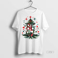 Officials Christmas Tree Anti Trump 86 47 Anti Maga Democrat Progressive Merry Christmas Premium Tee