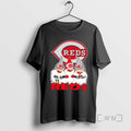 Officials Cincinnati Reds X Gnomes Xmas Christmas Premium T Shirt Sweater