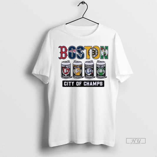 Officials City Of Champions Boston Sports Teams 2025 Premium Tee Shirt Sweater