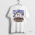 Officials City Of World Champions The Los Angeles Dodgers Premium Tee Shirt Sweater