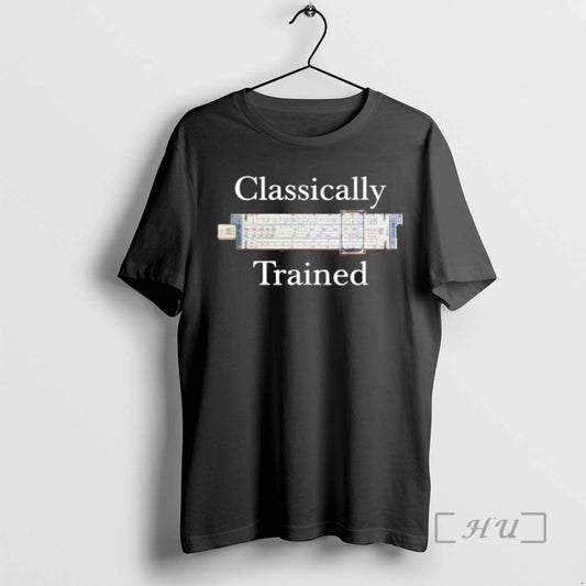 Officials Classically Trained Slide Rule Tee Shirt Sweater