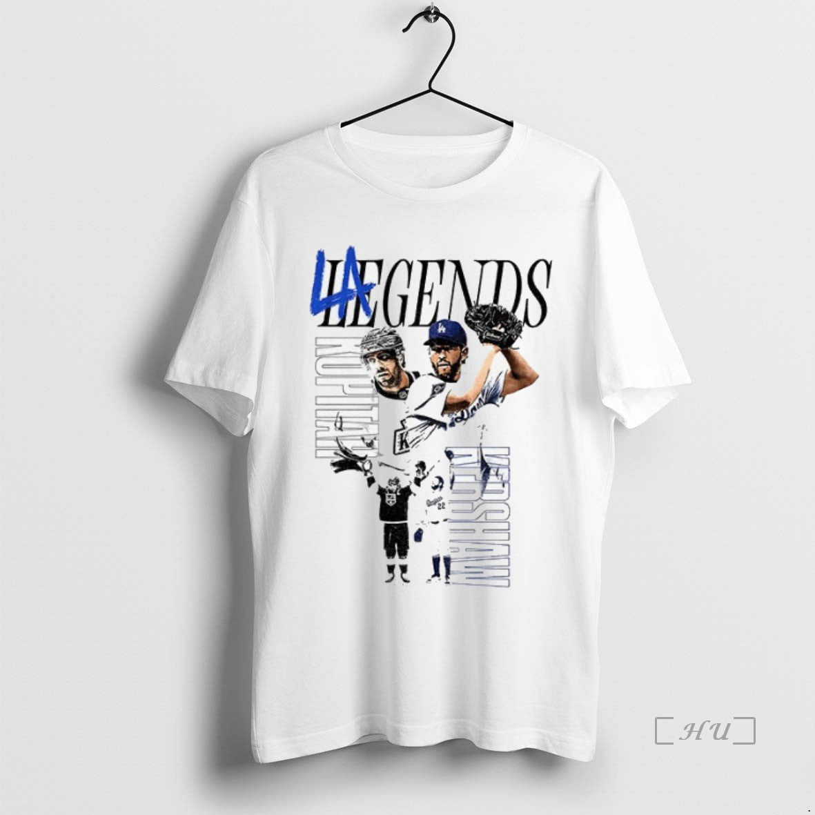 Officials Clayton Kershaw Los Angeles Dodgers Vs Anze Kopitar Los Angeles Kings La Legends Tribute