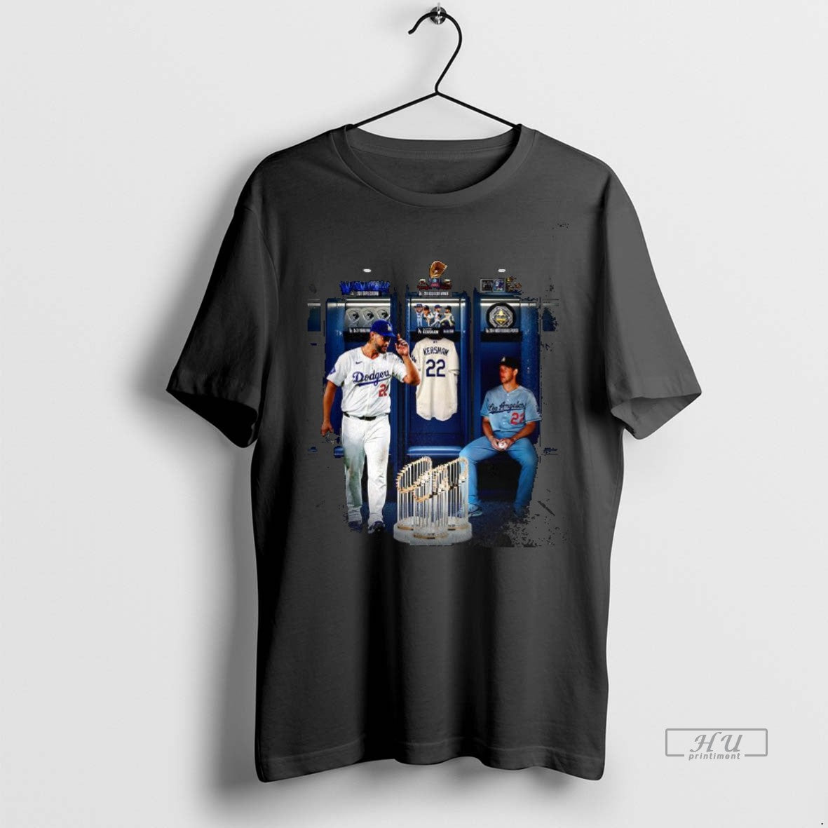 Officials Clayton Kershaw Locker Room Los Angeles Dodgers 2025 World Series Champion Premium