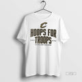 Officials Cleveland Cavaliers Nba Hoops For Troops Premium Tee Shirt Sweater