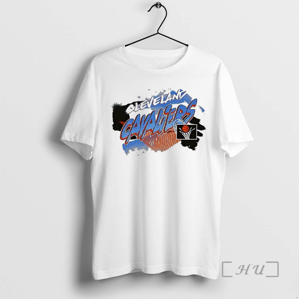 Officials Cleveland Cavaliers Nba Logo Paint Stains T Shirt Sweater