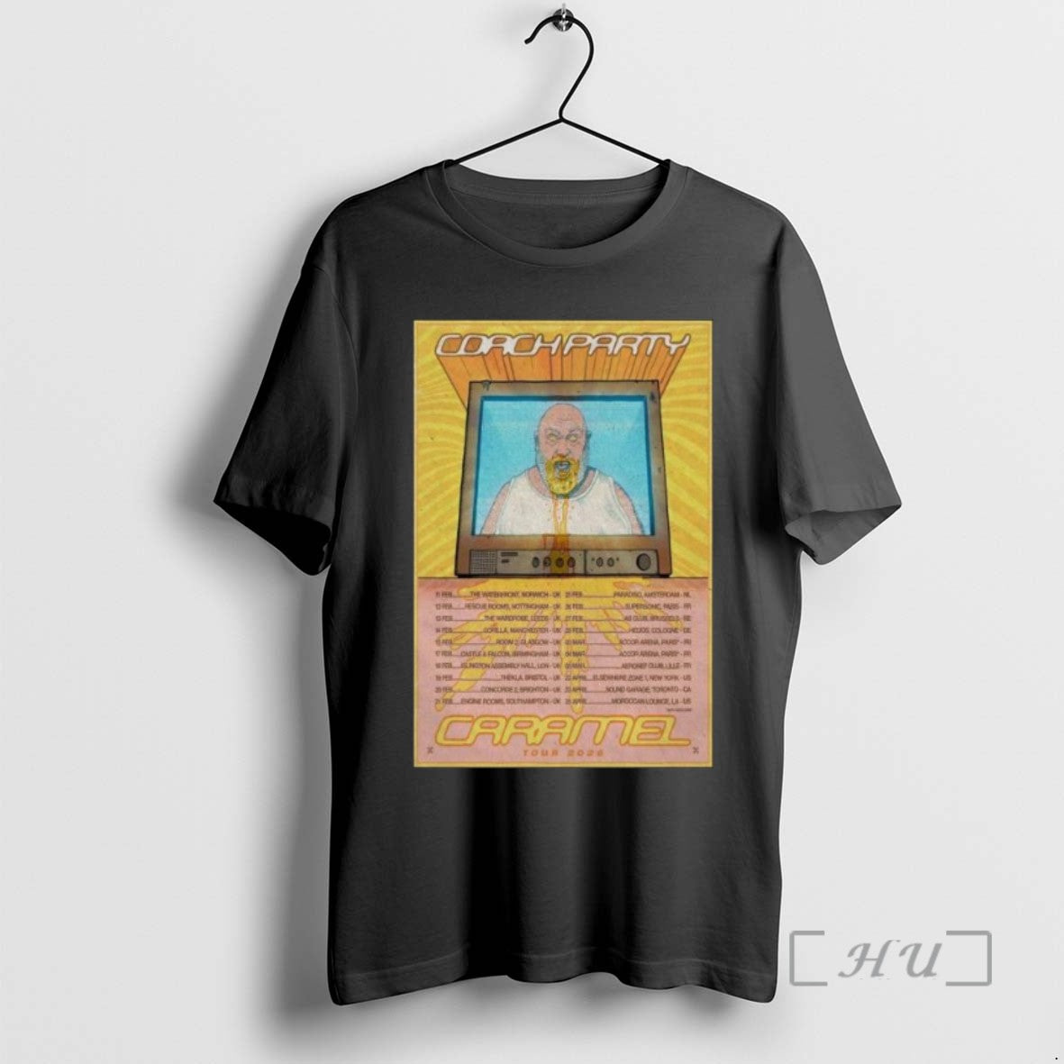 Officials Coach Party Caramel Tour 2026 Long Sleve Tee Shirt Sweater