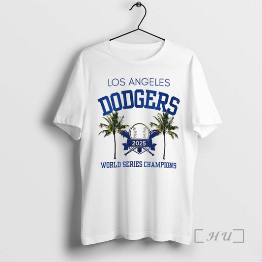 Officials Coconut Trees Los Angeles Dodgers Baseball World Series 2025 Champions Premium T Shirt Sweater