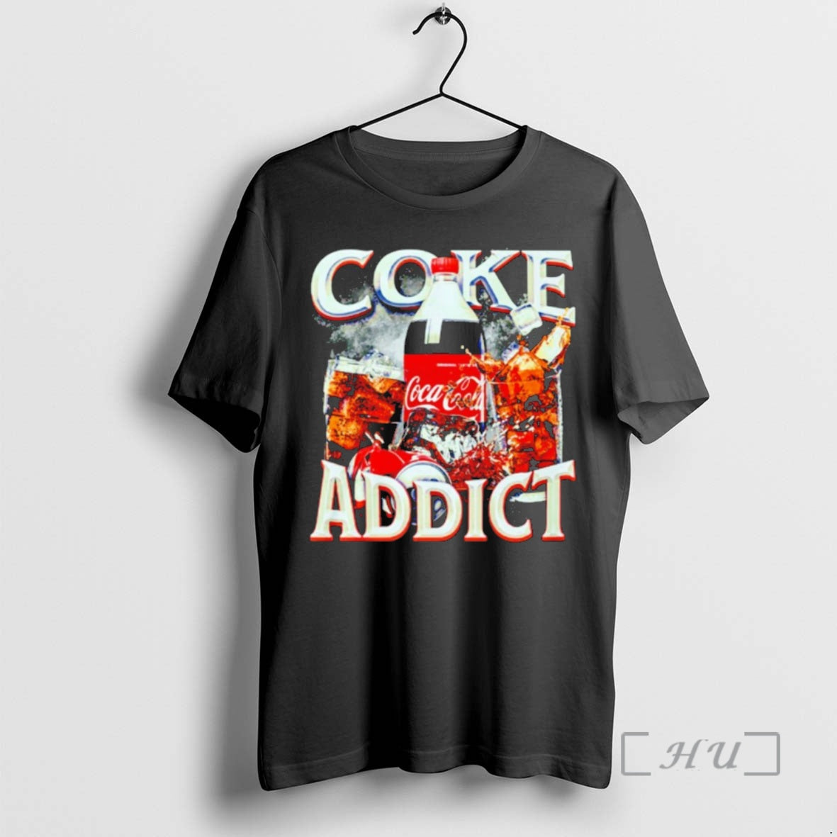 Officials Coke Addict Graphic