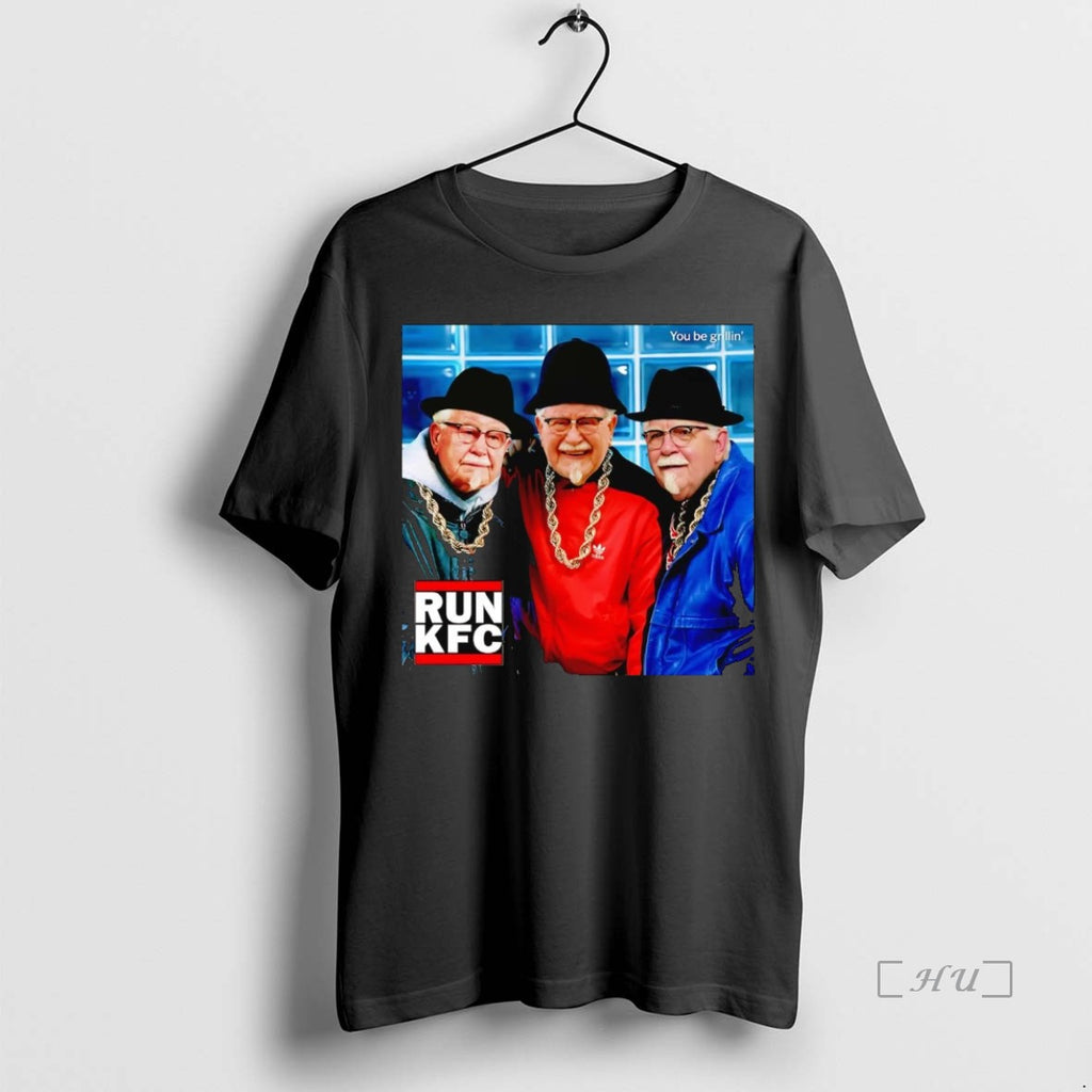 Officials Colonel Sanders Run Kfc You Be Grillin Premium T Shirt Sweater