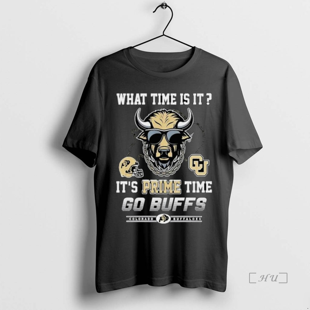 Officials Colorado Buffaloes What Time Is It Its Prime Time Go Buffs Mascot Premium