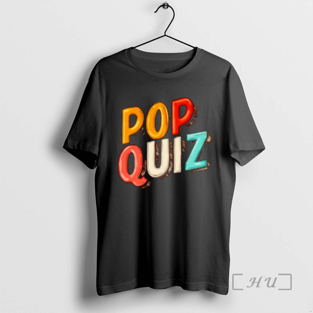 Officials Colorful Pop Quiz T Shirt Sweater