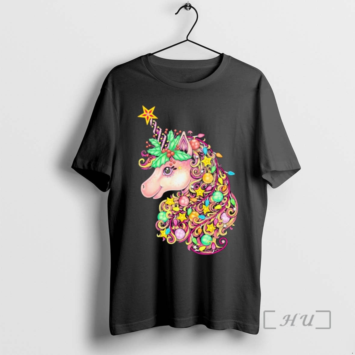 Officials Colorful Lights Unicorn Christmas Magic Hair