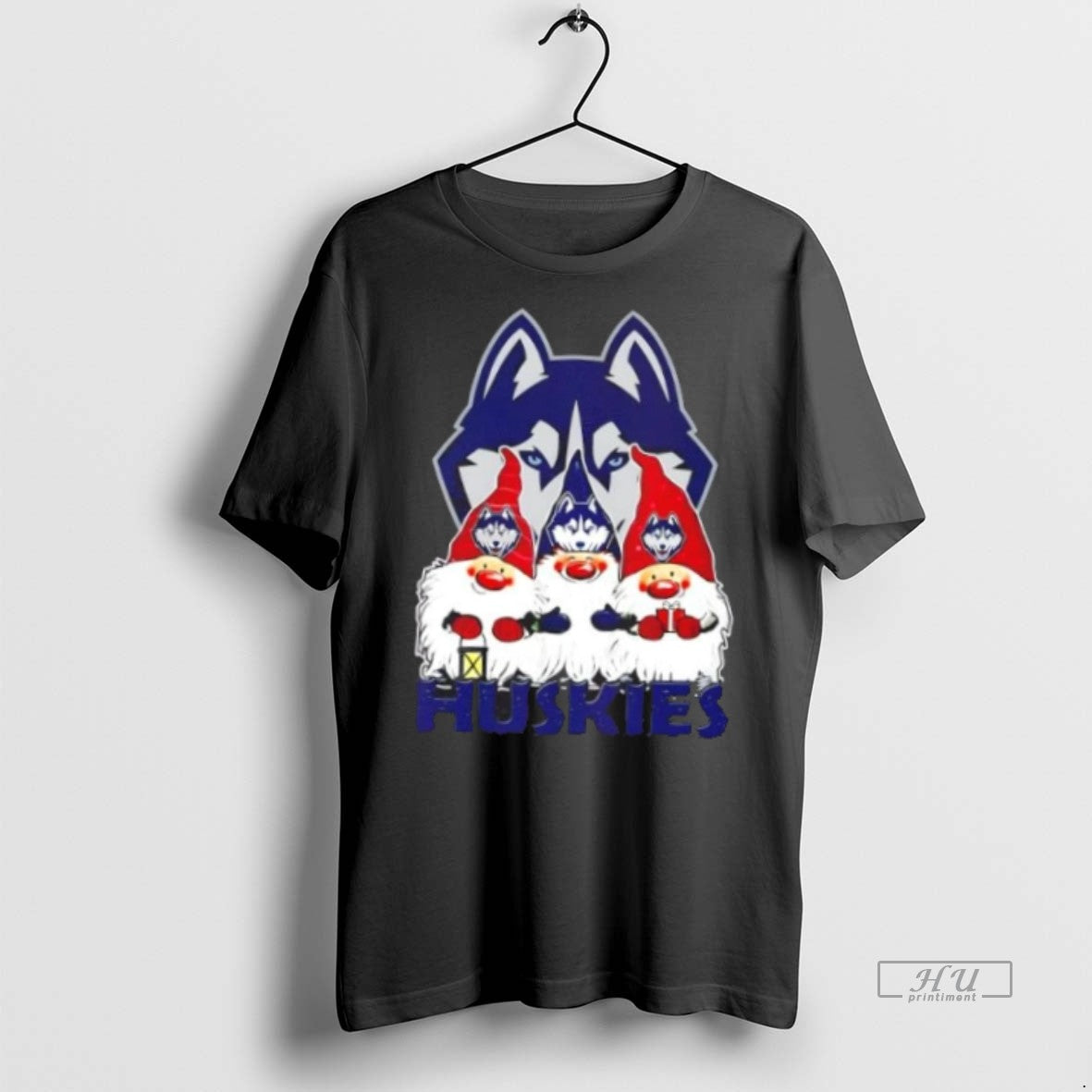 Officials Connecticut Huskies X Gnomes Xmas Christmas Premium Tee Shirt Sweater