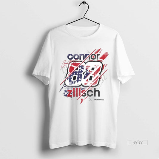 Officials Connor Zilisch Trackhouse Racing Team Collection 2026 Driver Flag Ornaments Premium T Shirts Sweater