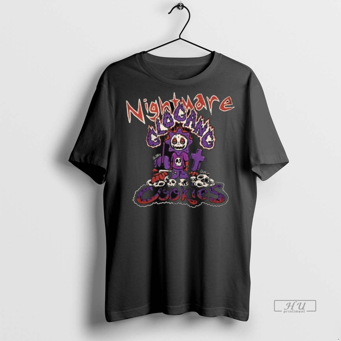 Officials Cookies X Glo Gang Nightmare Long Sleve Premium Tee Shirt Sweater