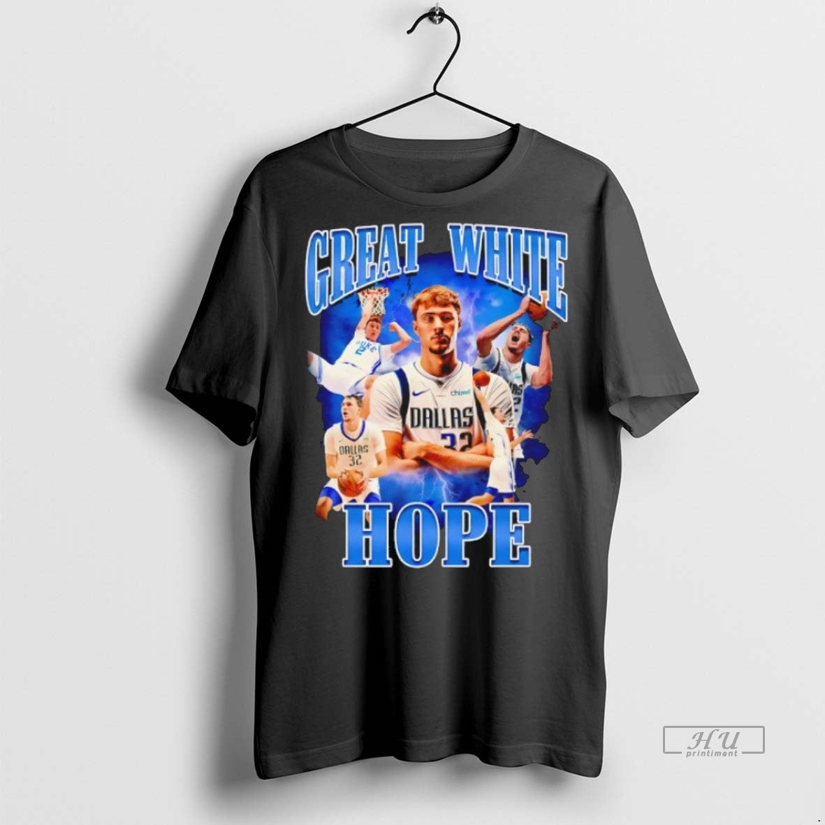 Officials Cooper Flagg Dallas Mavericks Great White Hope Premium Tee Shirt Sweater