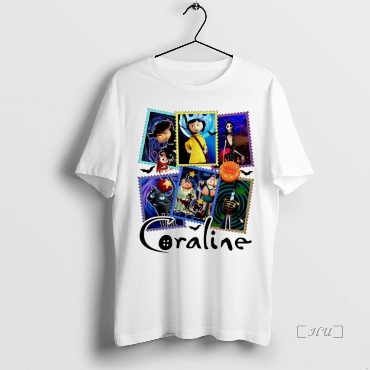 Officials Coraline Jones Animated Film Characters Halloween T Shirt Sweater