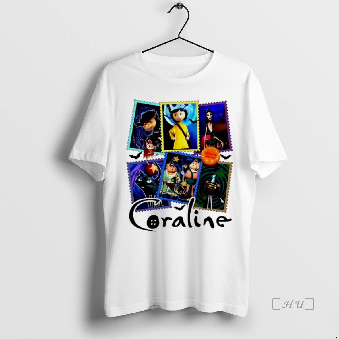 Officials Coraline Stamp Collage Stop Motion Art T Shirt Sweater