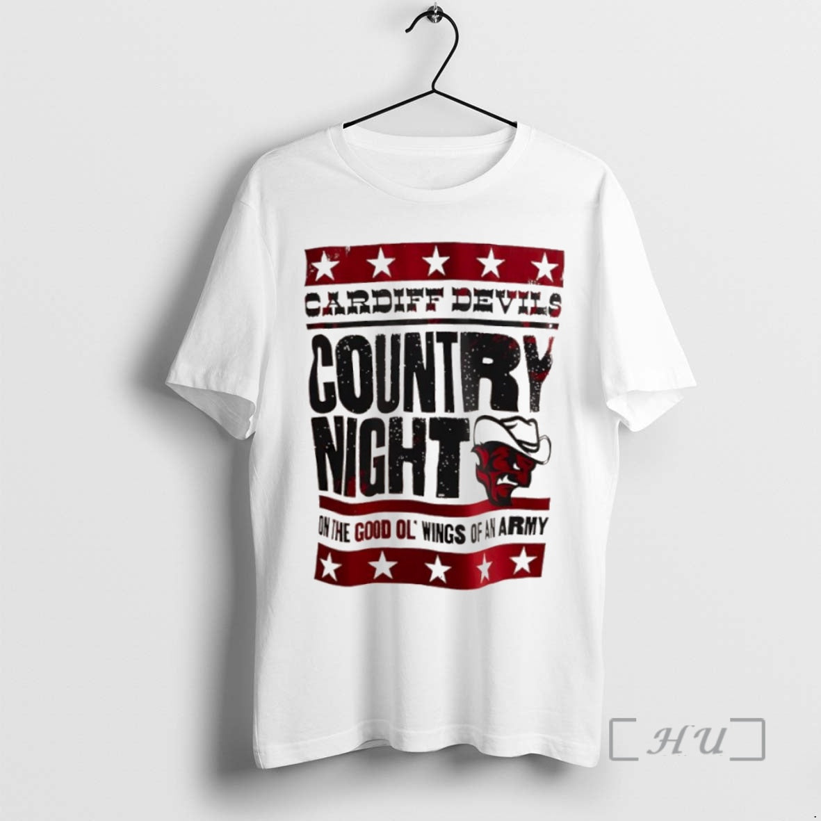 Officials Country Night Cardiff Devils On The Good Ol Wings Of An Army Logo