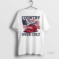 Officials Country Over Cult Protest Maga Red Hat Anti Maga Veterans Premium Tee Shirt Sweater