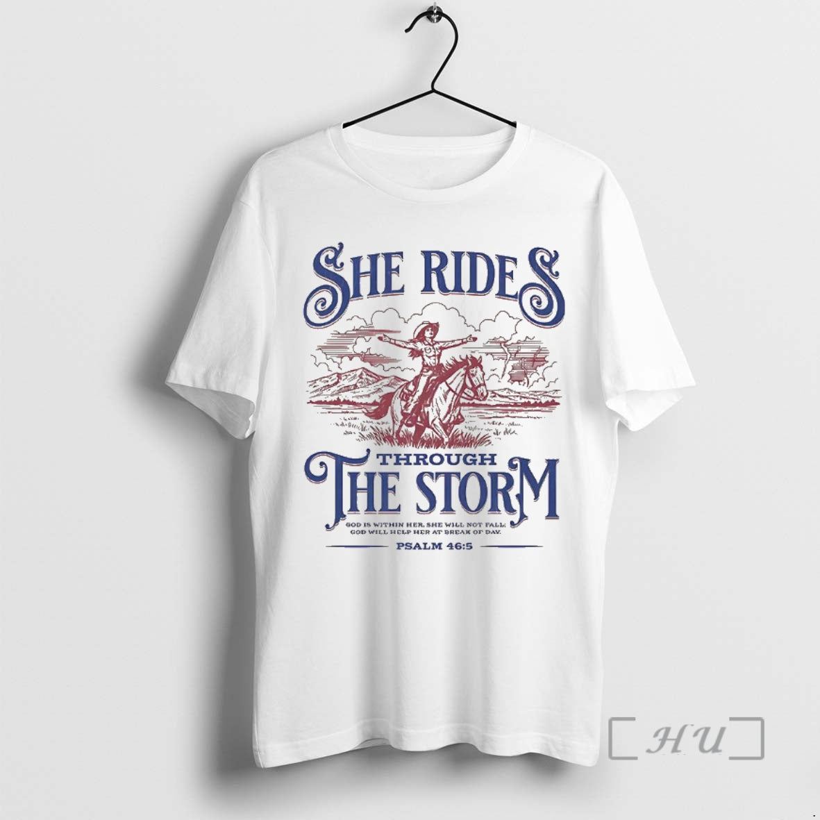 Officials Cowgirl She Ride Through The Storm Psalm 465