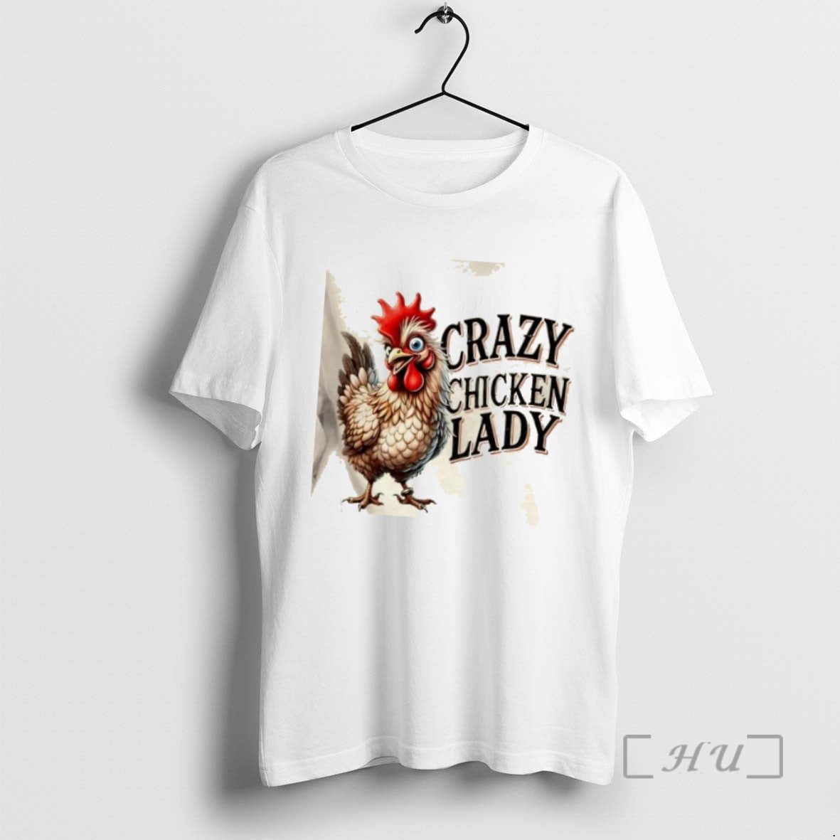 Officials Crazy Chicken Lady Funny Farm Animal Tee Shirt Sweater