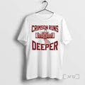 Officials Crimson Runs Deeper Palace Premium T Shirt Sweater