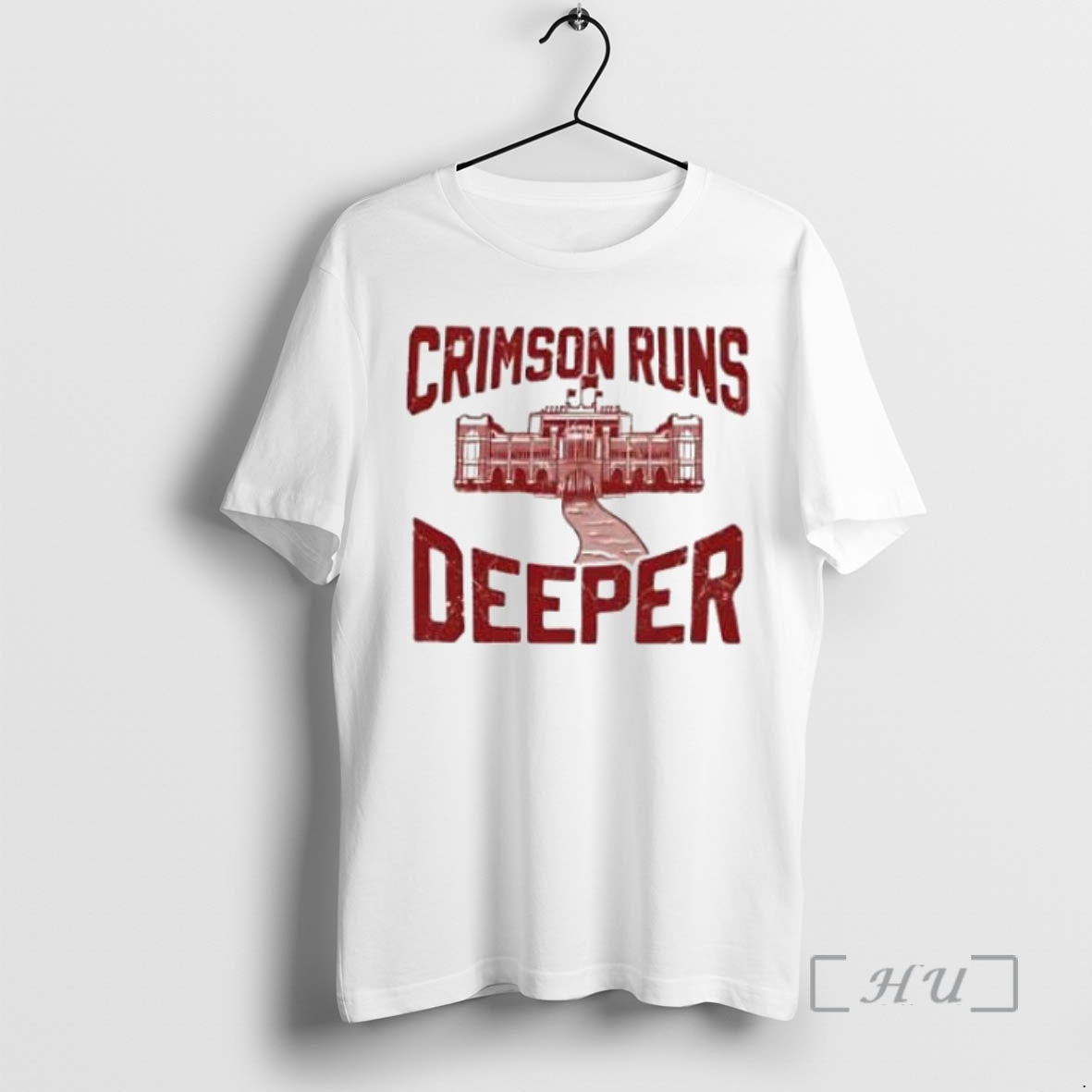 Officials Crimson Runs Deeper Palace Premium T Shirt Sweater