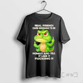 Officials Crocodile Real Friends Care Enough To Be Honest Premium T Shirt Sweater