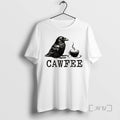 Officials Crow Cawfee Funny Japan Meme F Caw F Tee Shirt Sweater