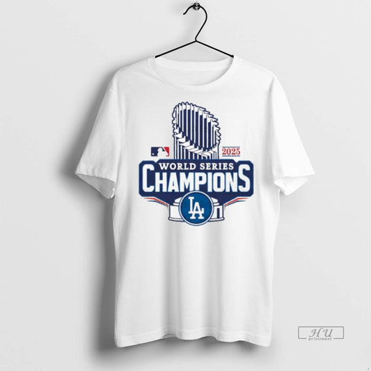 Officials Cup Of 2025 World Series Champions Los Angeles Dodgers Premium Tee Shirt Sweater