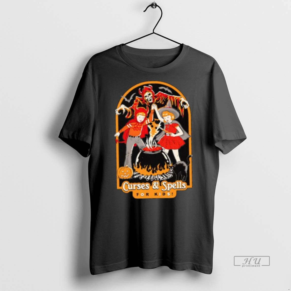Officials Curses Spellsfor Kids Skeletal Figure Children Graphic Premium Tee Shirt Sweater