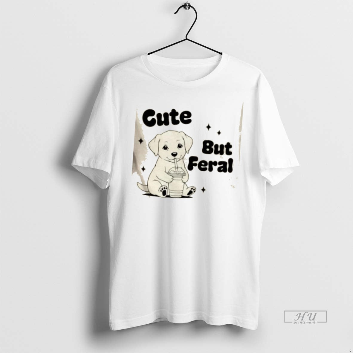 Officials Cute But Feral Labrador Dog Tee Shirt Sweater