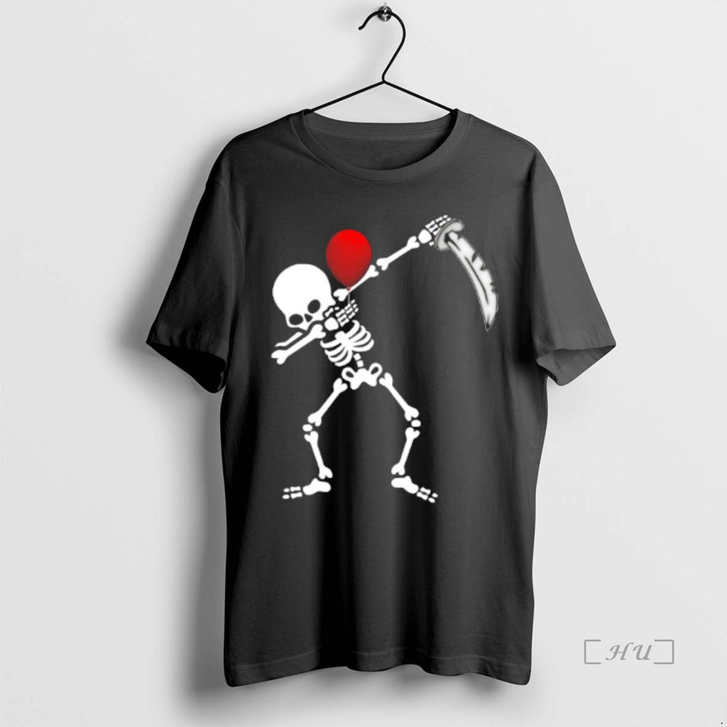 Officials Dabbing Skeleton Halloween T Shirt Sweater