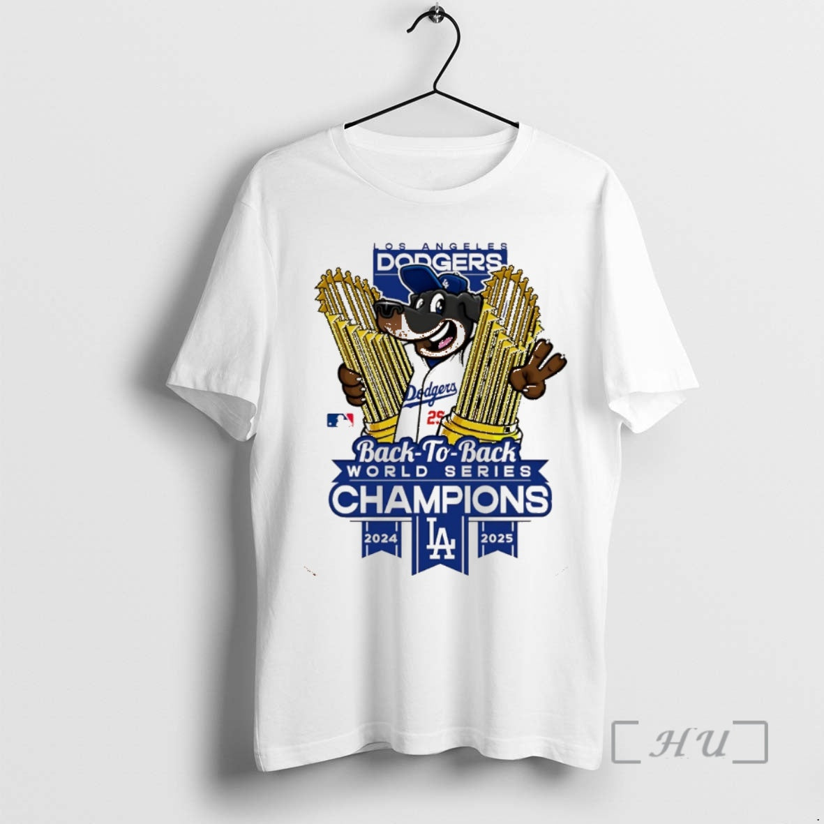 Officials Dachshund Congration Los Angeles Dodgers Back To Back World Series Champions 2025 Christmas Premium