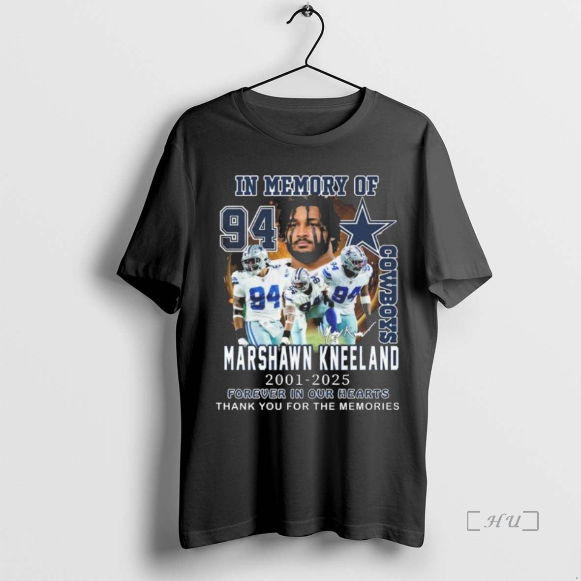 Officials Dallas Cowboys In Memory Of Marshawn Kneeland 2001 2025 Forever In Our The Memories