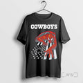 Officials Dallas Cowboys Spiderman America Flag Premium T Shirt Sweater