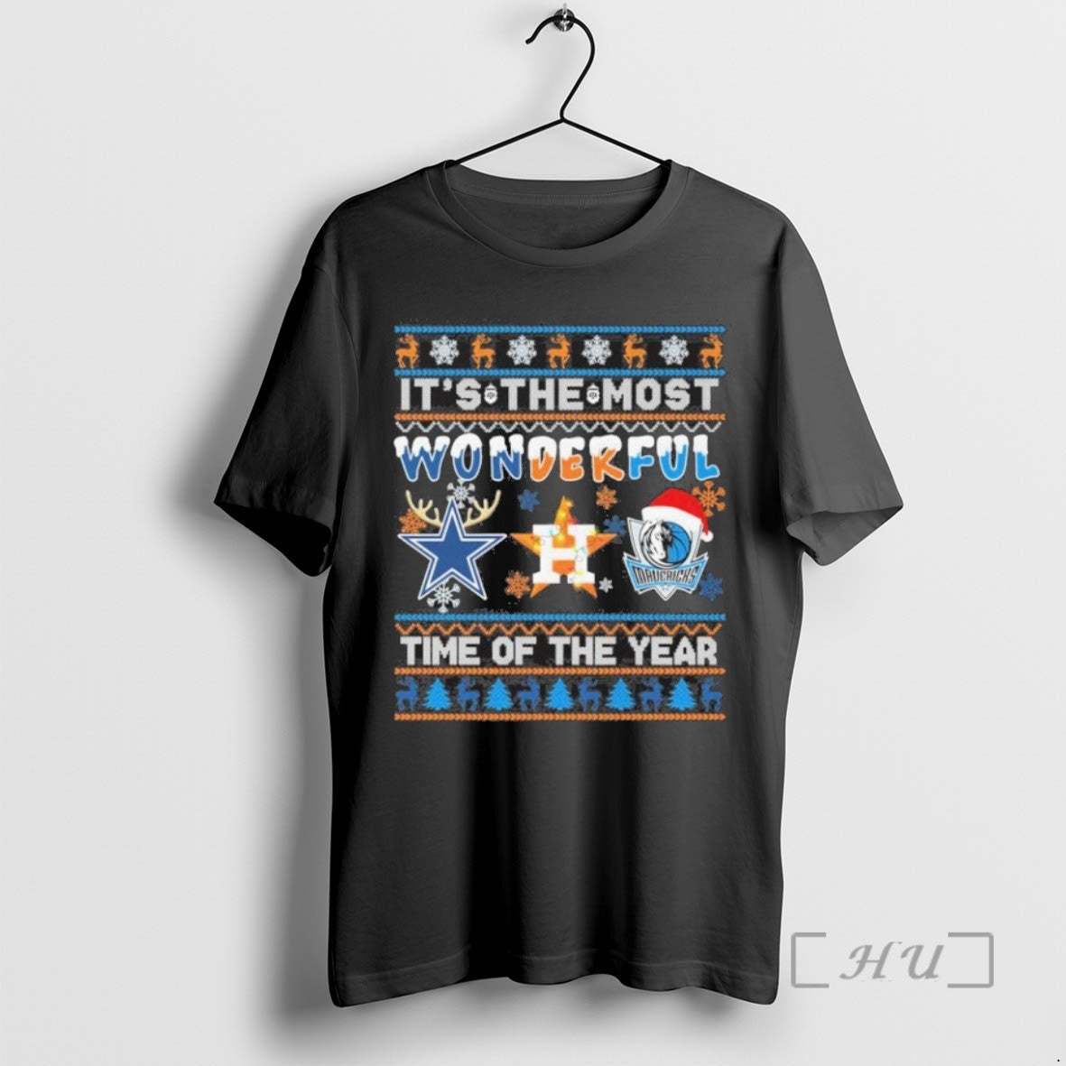 Officials Dallas Sports Teams Logo Its The Most Wonderful Time Of The Year Christmas