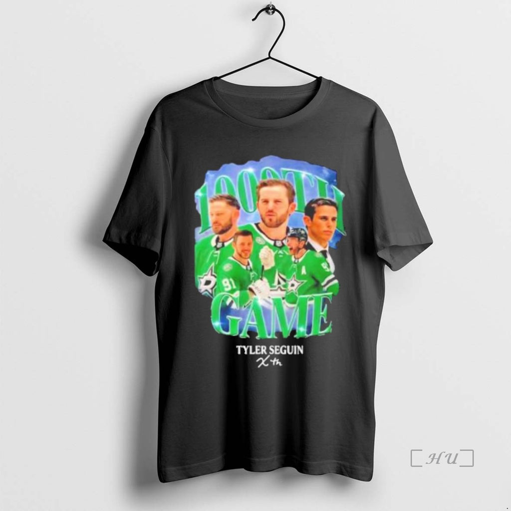 Officials Dallas Stars 1000th Game Tyler Seguin Premium T Shirt Sweater