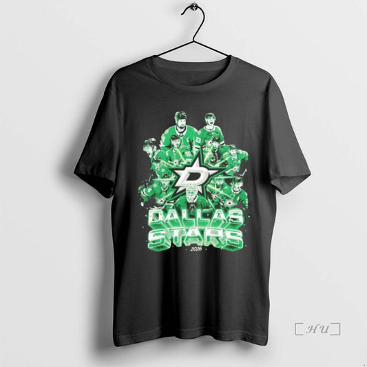 Officials Dallas Stars 2025 Nhl Collage Premium T Shirt Sweater