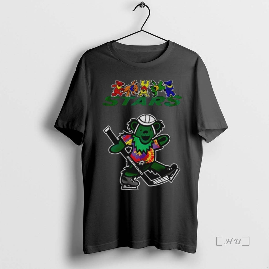 Officials Dallas Stars Grateful Dead Night 60th T Shirt Sweater