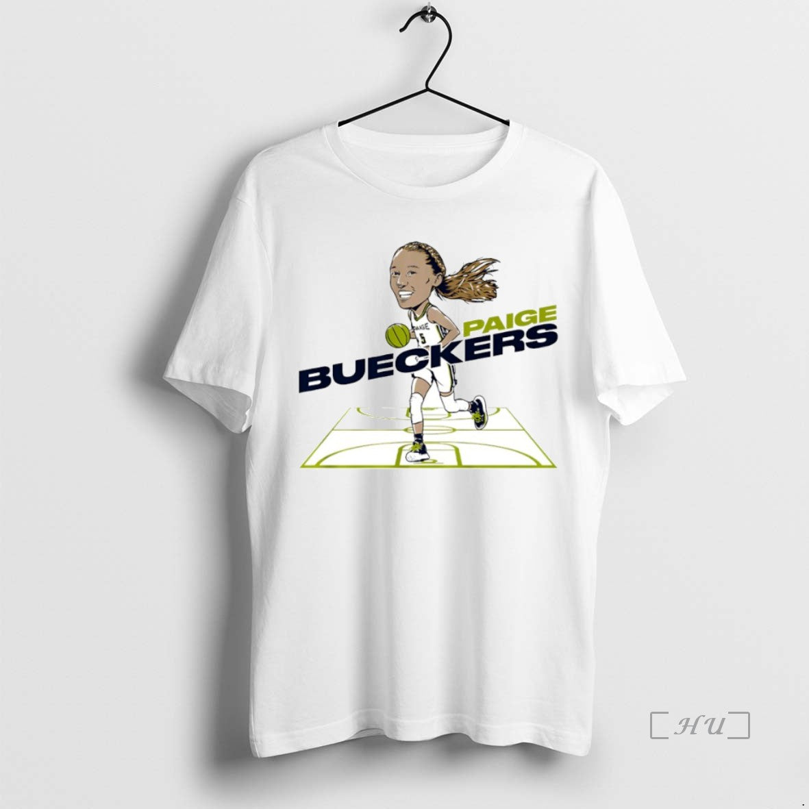 Officials Dallas Wings Paige Bueckers Rookie Of The Year Caricature Circle Premium T Shirts Sweater